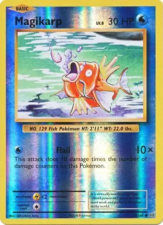 Magikarp, catalogue front