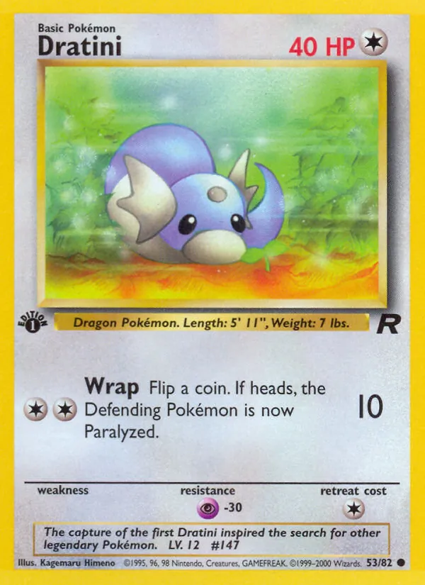 Dratini, catalogue front