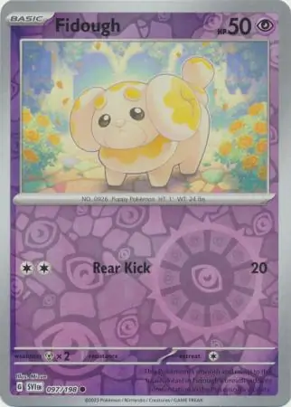 Fidough, catalogue front