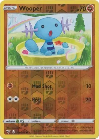 Wooper, catalogue front