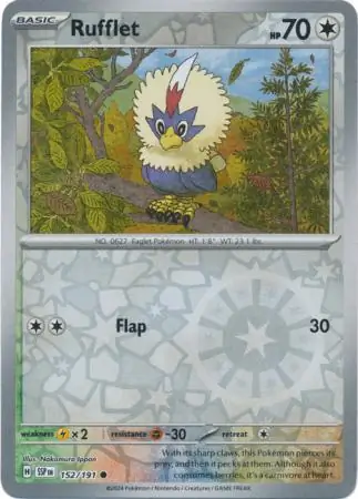 Rufflet, catalogue front