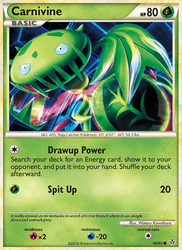 Carnivine, catalogue front
