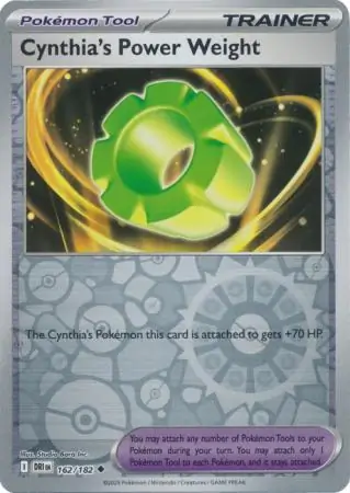 Cynthia's Power Weight, catalogue front
