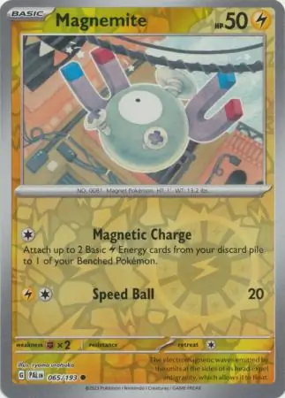 Magnemite, catalogue front