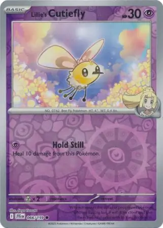 Lillie's Cutiefly, catalogue front