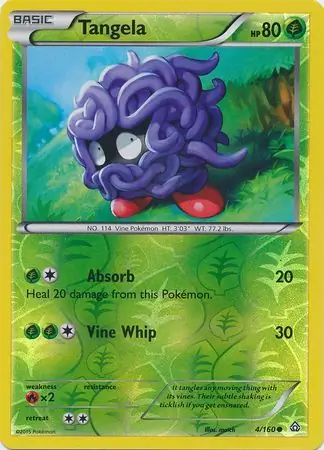 Tangela, catalogue front