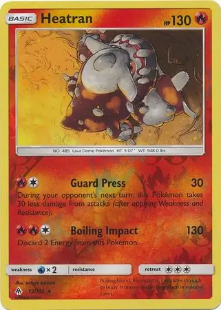 Heatran, catalogue front