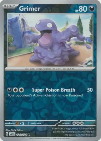 Grimer, catalogue front