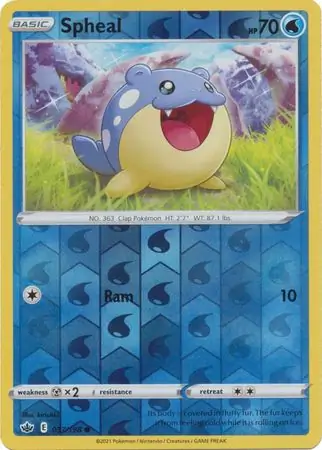 Spheal, catalogue front