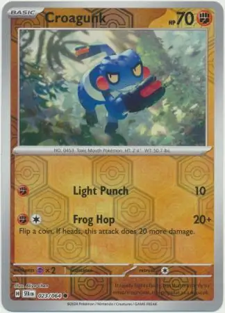 Croagunk, catalogue front