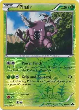 Pinsir, catalogue front