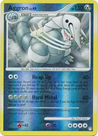 Aggron, catalogue front