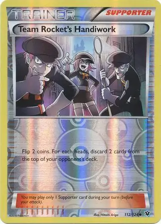 Team Rocket's Handiwork, catalogue front