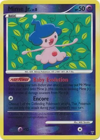 Mime Jr., catalogue front