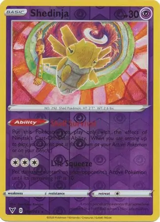 Shedinja, catalogue front