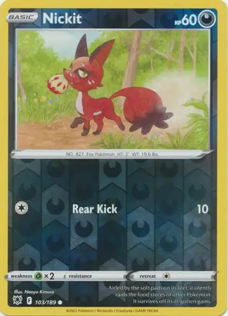Nickit, catalogue front