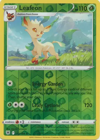 Leafeon, catalogue front