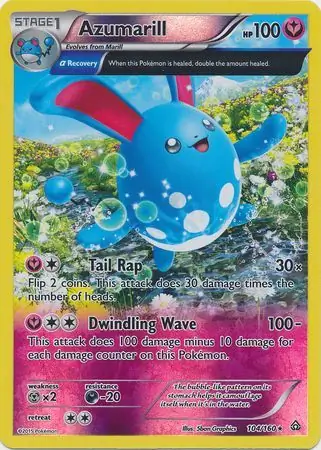 Azumarill, catalogue front