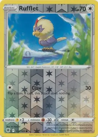 Rufflet, catalogue front