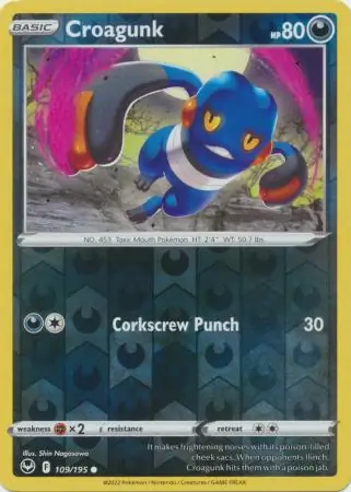 Croagunk, catalogue front