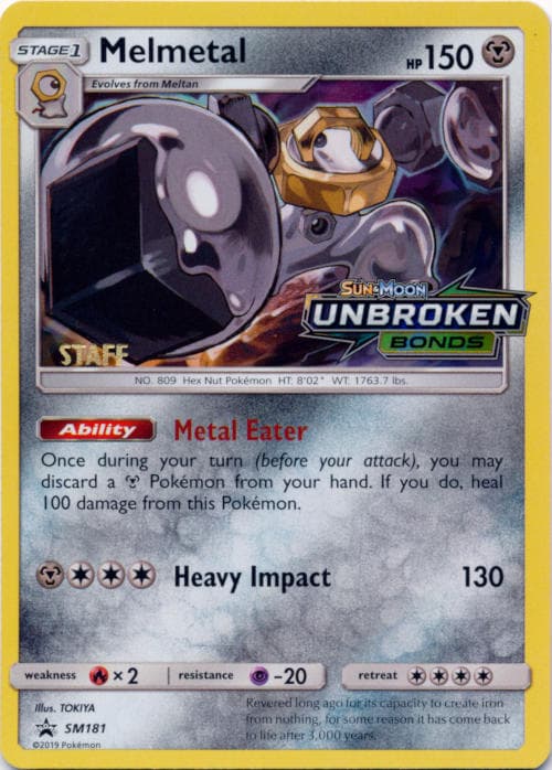 Melmetal, catalogue front