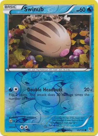 Swinub, catalogue front