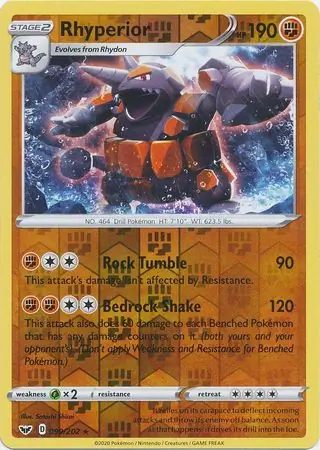 Rhyperior, catalogue front
