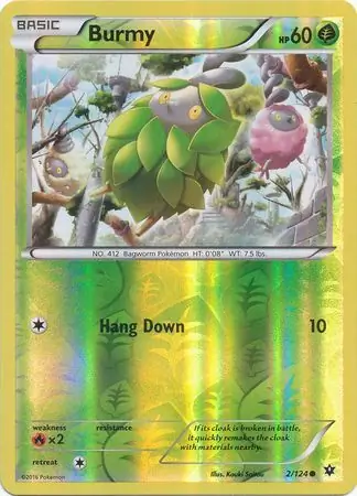 Burmy, catalogue front