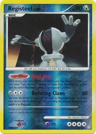 Registeel, catalogue front