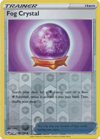 Fog Crystal, catalogue front