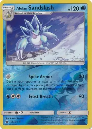 Alolan Sandslash, catalogue front