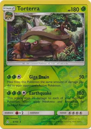 Torterra, catalogue front