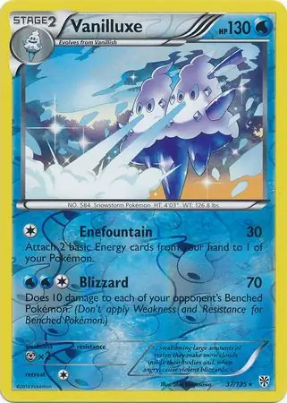Vanilluxe, catalogue front