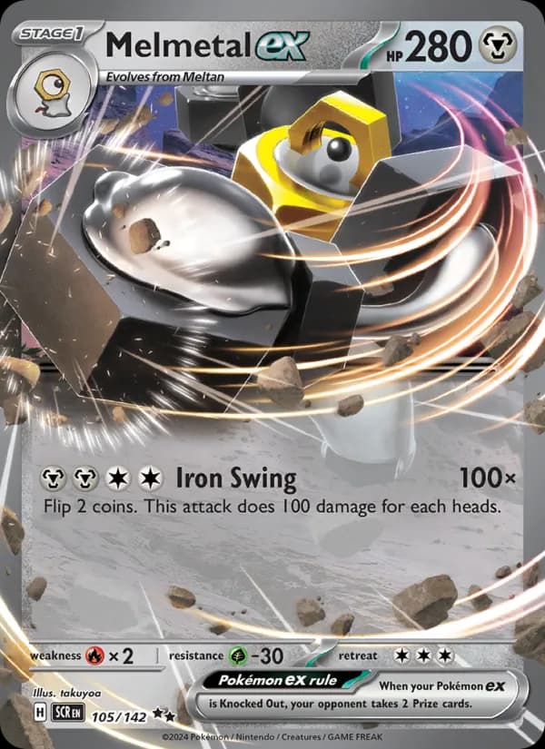 Melmetal ex, catalogue front