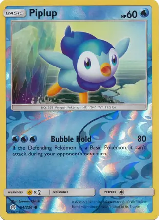 Piplup, catalogue front