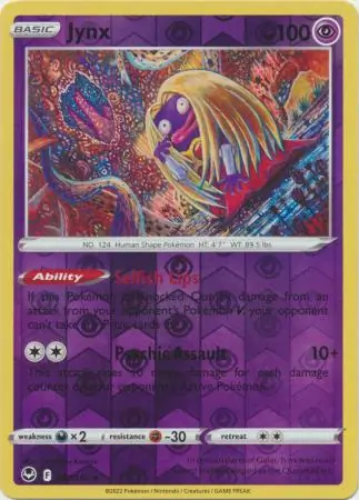 Jynx, catalogue front