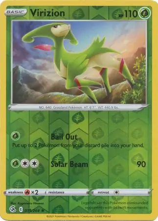Virizion, catalogue front