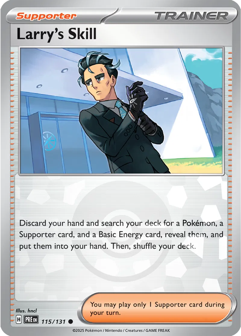 Larry's Skill, catalogue front