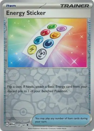 Energy Sticker, catalogue front