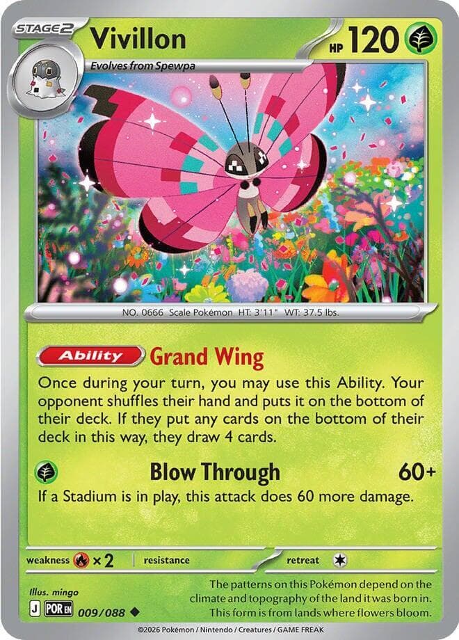 Vivillon, catalogue front
