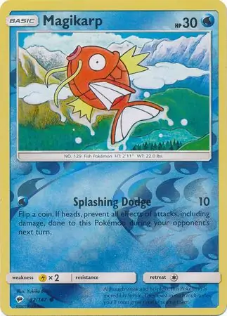 Magikarp, catalogue front
