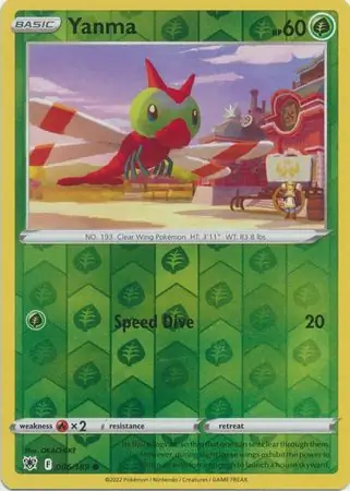 Yanma, catalogue front