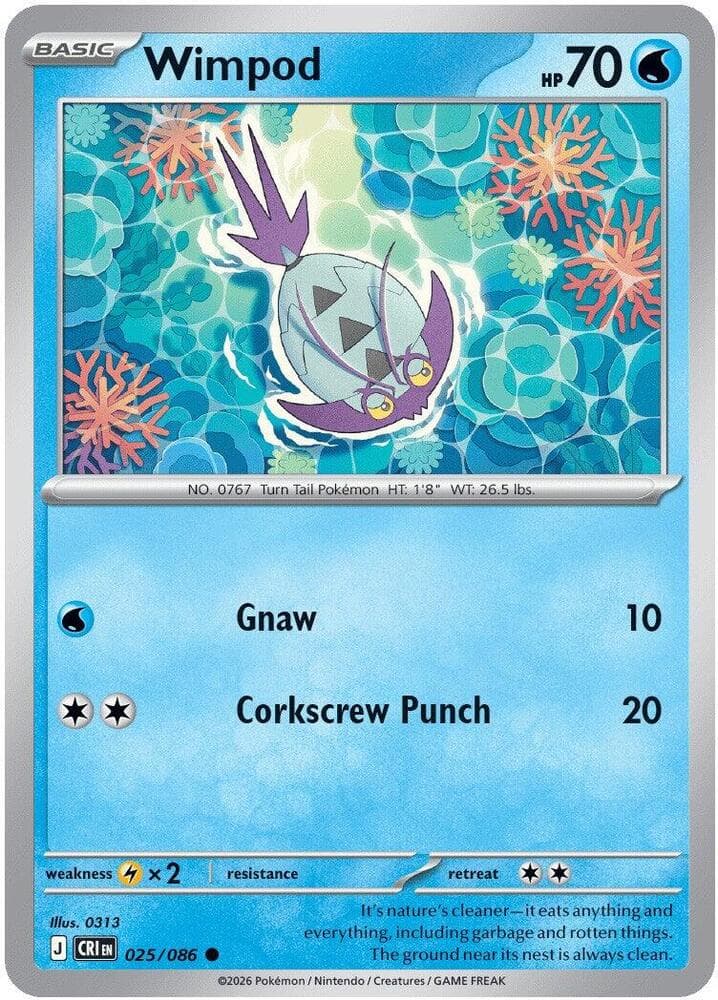 Wimpod, catalogue front