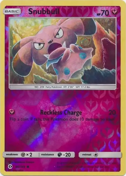 Snubbull, catalogue front
