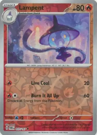Lampent, catalogue front
