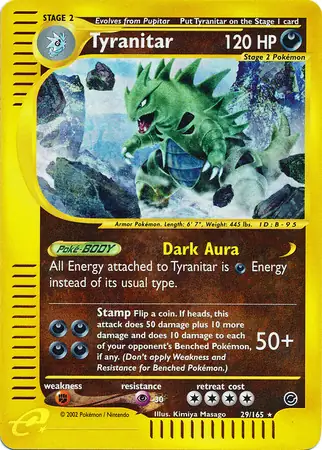 Tyranitar, catalogue front