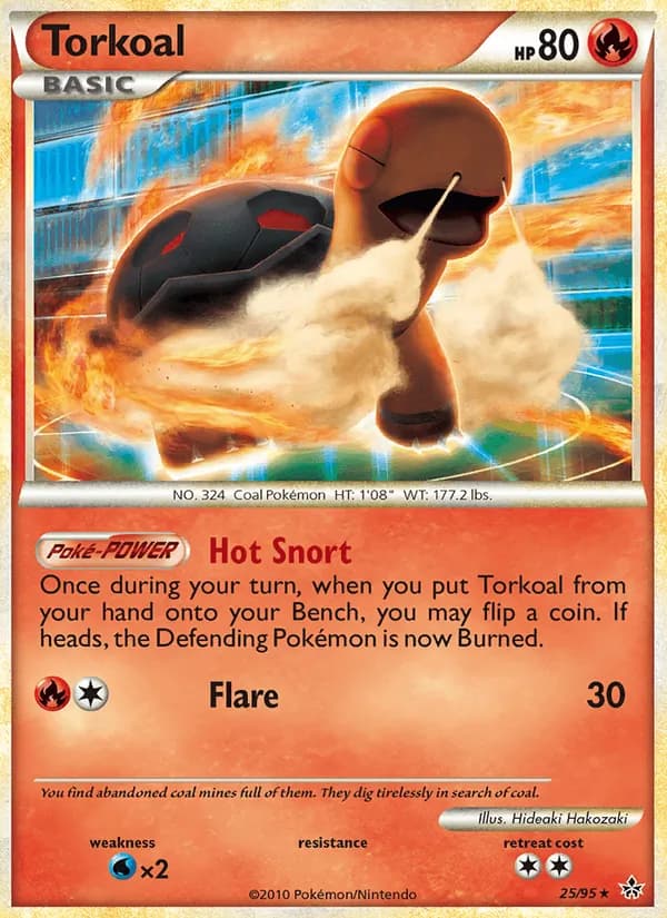 Torkoal, catalogue front