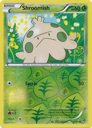 Shroomish, catalogue front