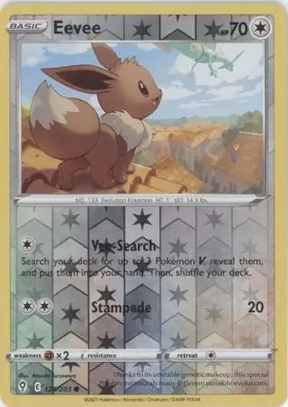Eevee, catalogue front