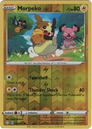 Morpeko, catalogue front